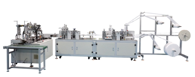 全自動(dòng)KF94魚(yú)型口罩機(jī)主圖